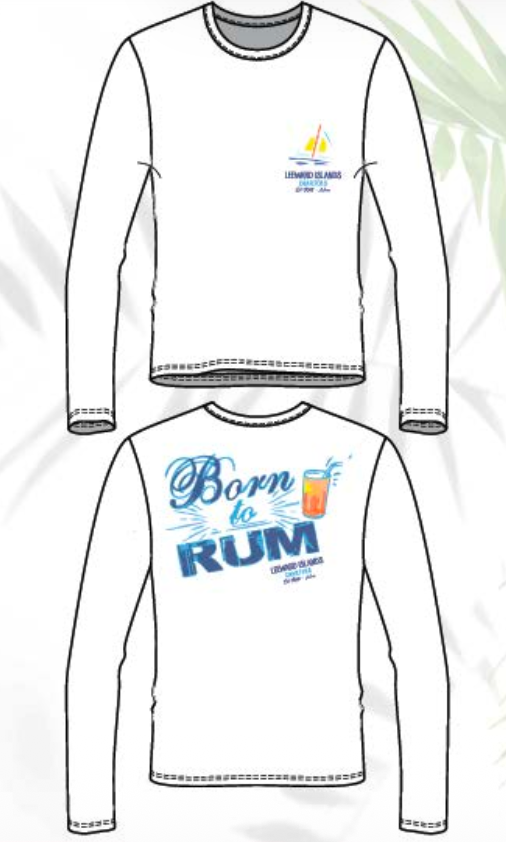 Born To Rum Long Sleeve Shirt UPF 50+