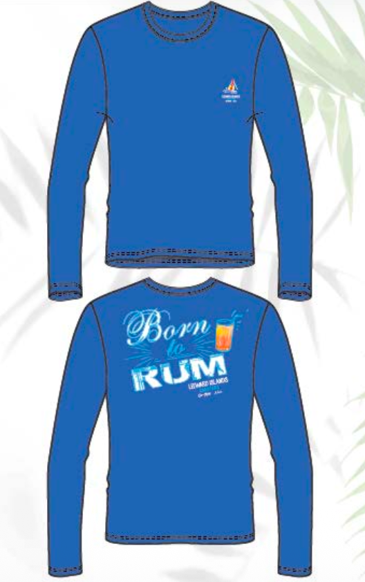 Born To Rum Long Sleeve Shirt UPF 50+