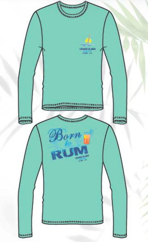 Born To Rum Long Sleeve Shirt UPF 50+